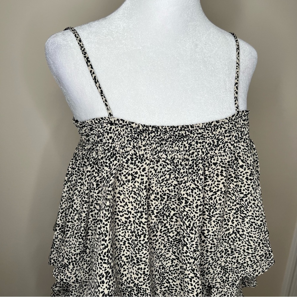 Willow Marbella Tiered Ruffle Mini Dress - Picture 5 of 10